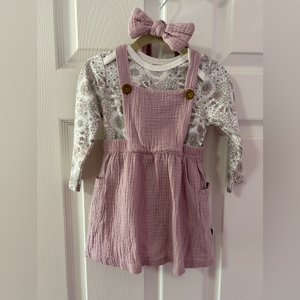 Rabbit + Bear Onesie/Jumper Set (18 months)